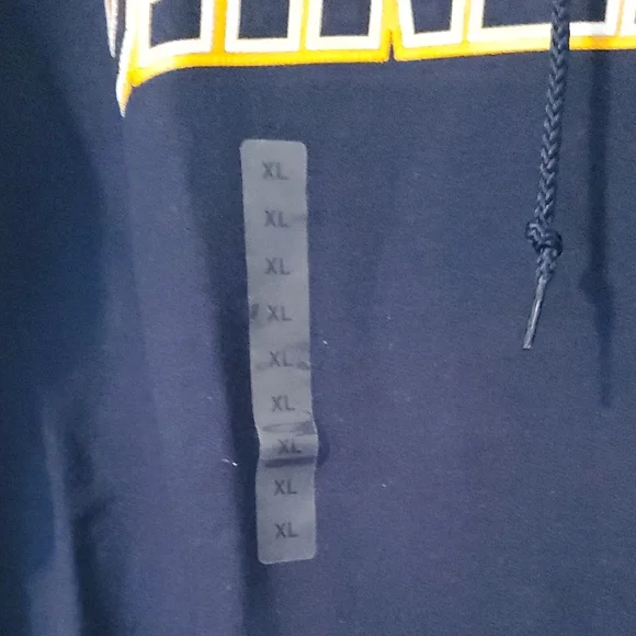 NWT Carleton College Navy Hoodie (Unisex XL) - Picture 2 of 6